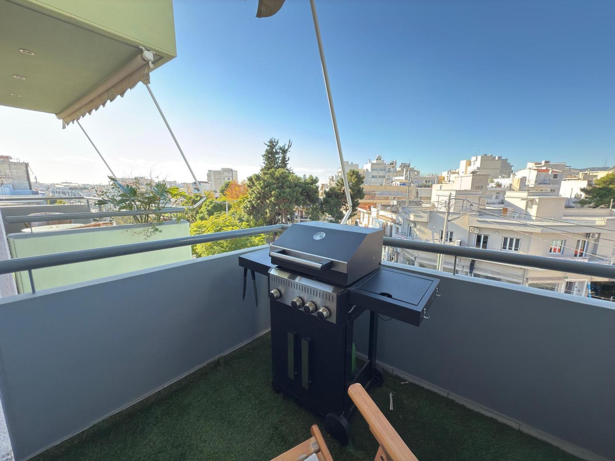 Sunny Home Private Jacuzzi Hydromassage Acropolis & Lycabettus Far View Parking 300M Metro Peristeri Athen Exterior foto
