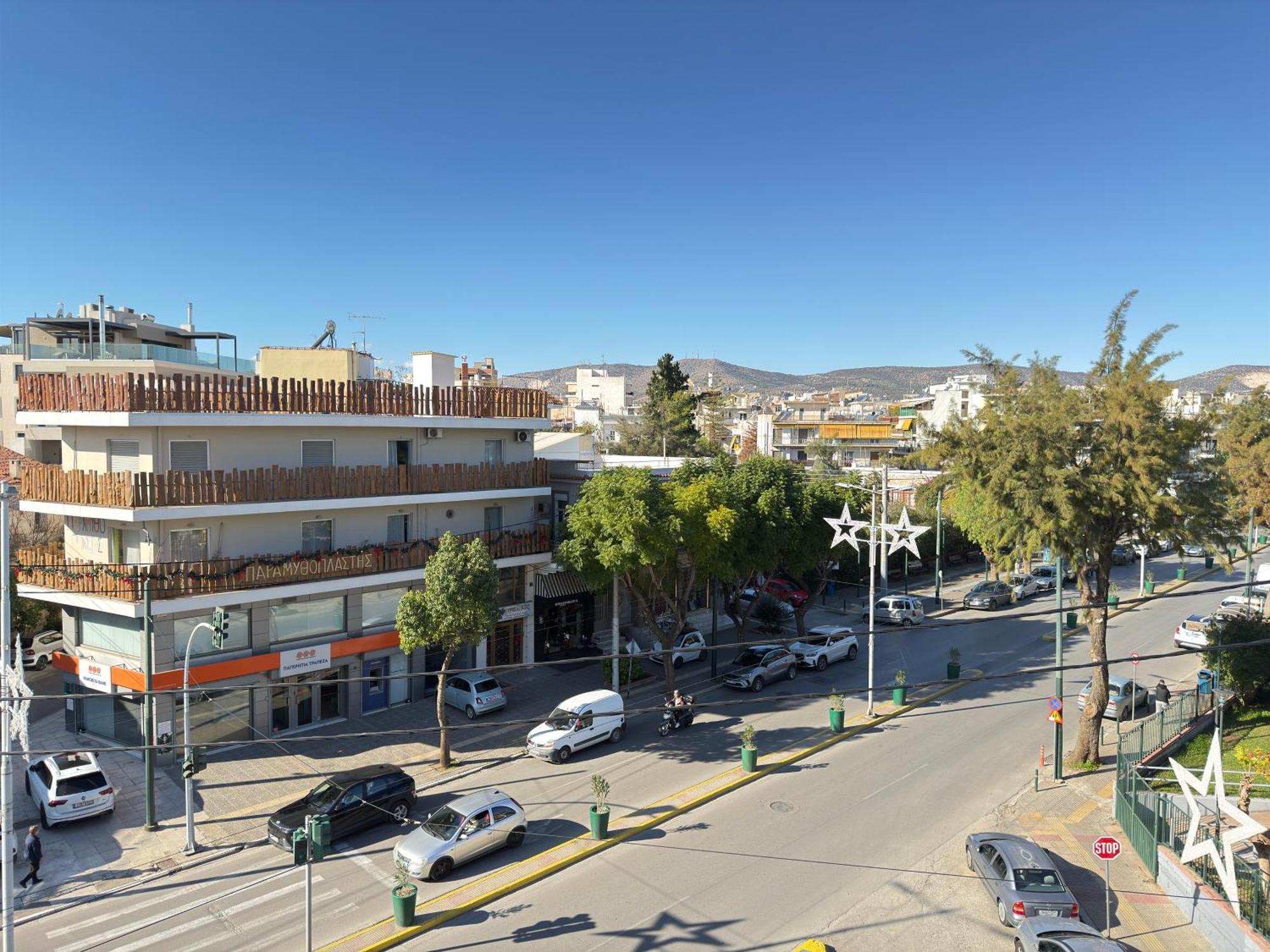 Sunny Home Private Jacuzzi Hydromassage Acropolis & Lycabettus Far View Parking 300M Metro Peristeri Athen Zimmer foto