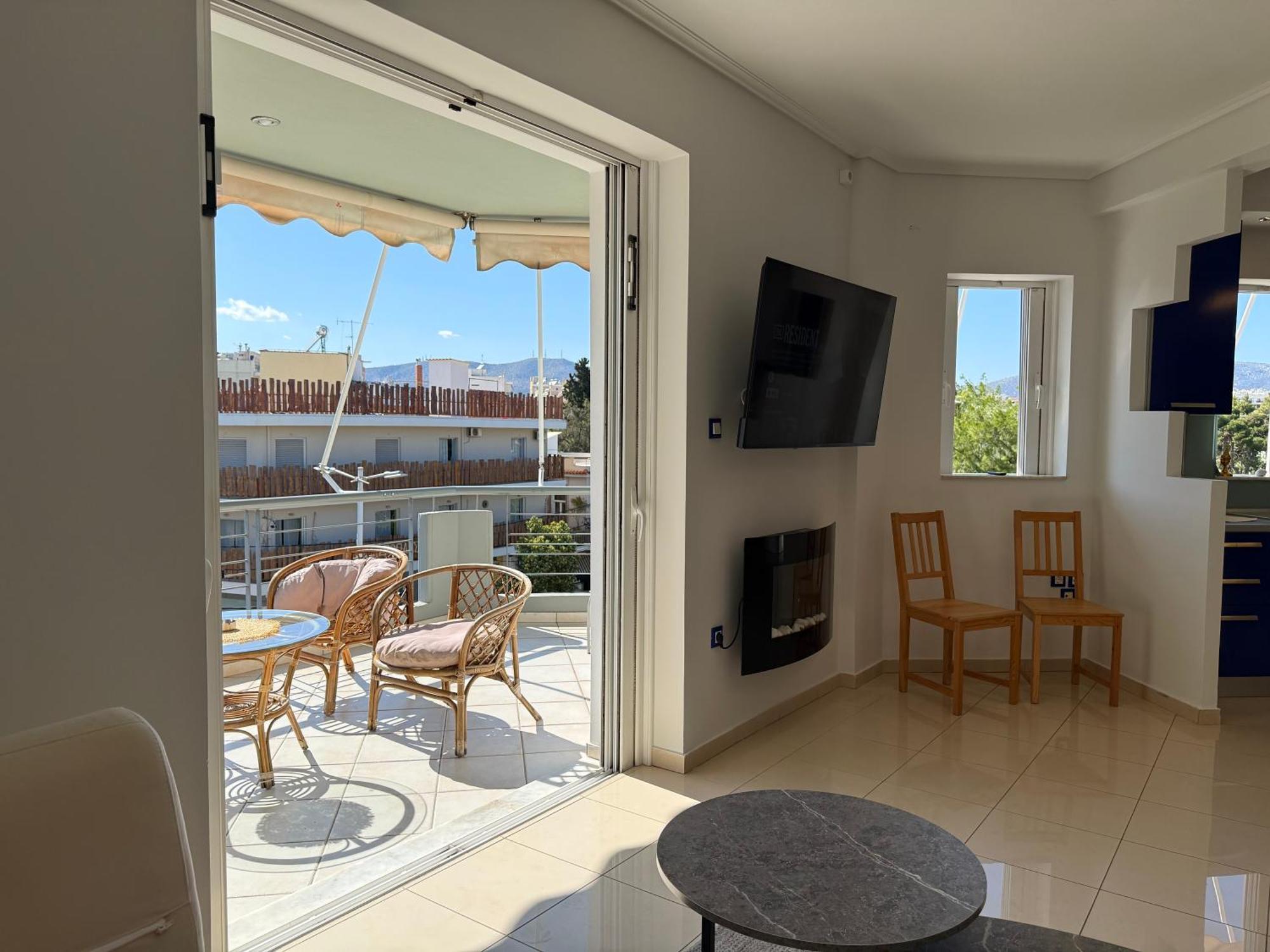 Sunny Home Private Jacuzzi Hydromassage Acropolis & Lycabettus Far View Parking 300M Metro Peristeri Athen Exterior foto