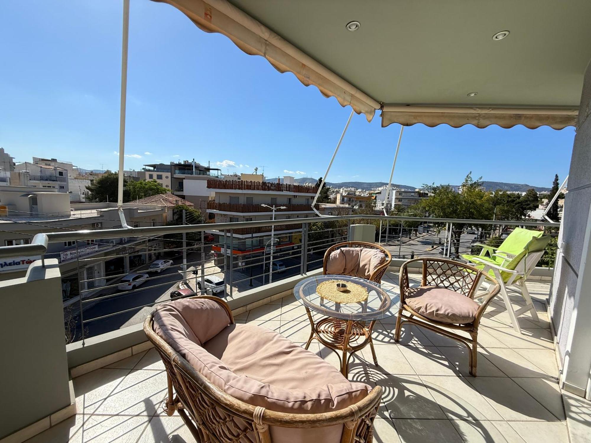 Sunny Home Private Jacuzzi Hydromassage Acropolis & Lycabettus Far View Parking 300M Metro Peristeri Athen Exterior foto