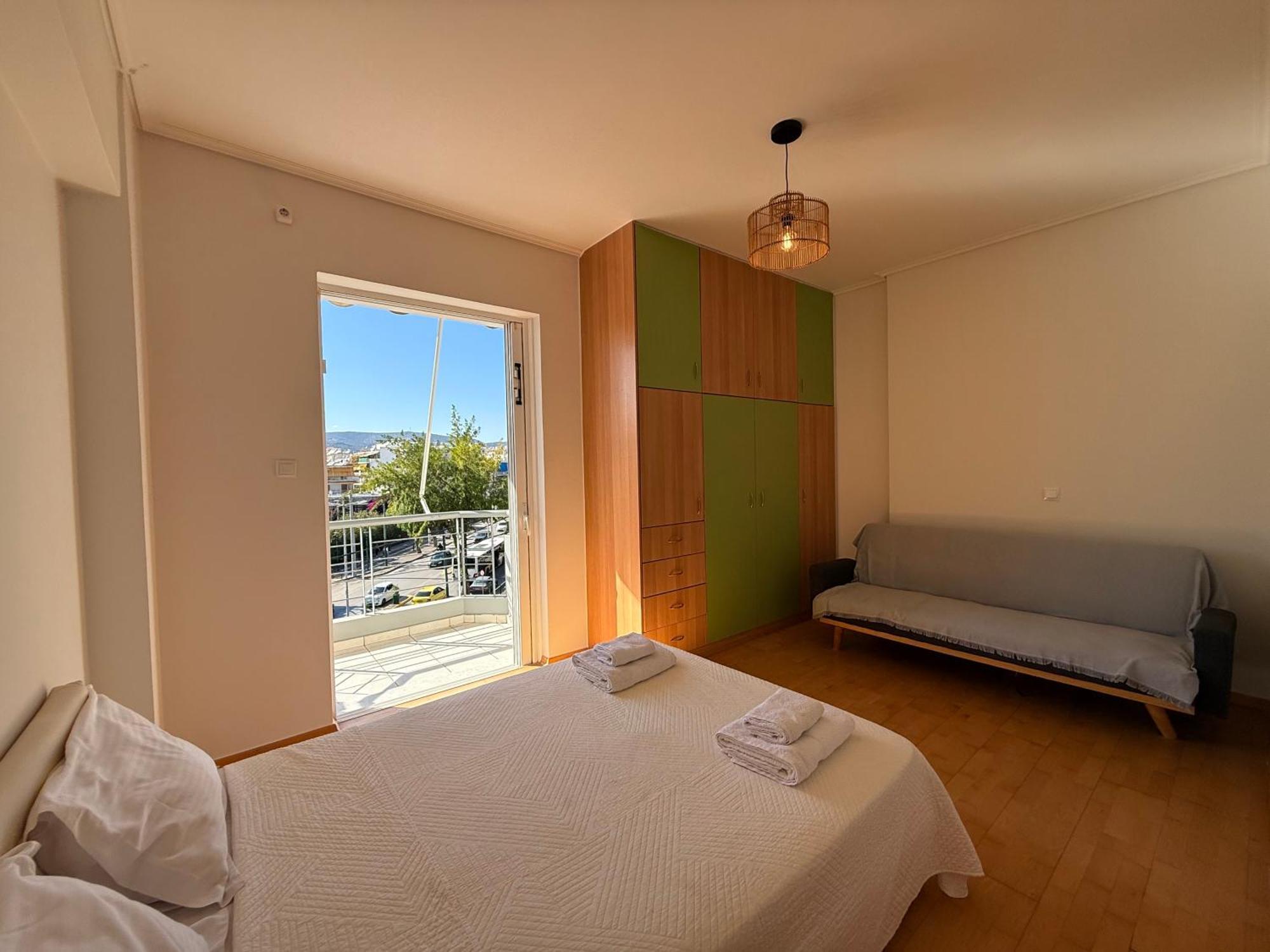 Sunny Home Private Jacuzzi Hydromassage Acropolis & Lycabettus Far View Parking 300M Metro Peristeri Athen Exterior foto